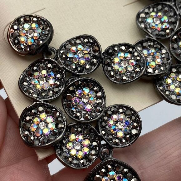 Amrita Singh Austrian Crystal Statement Earrings - Picture 5 of 7